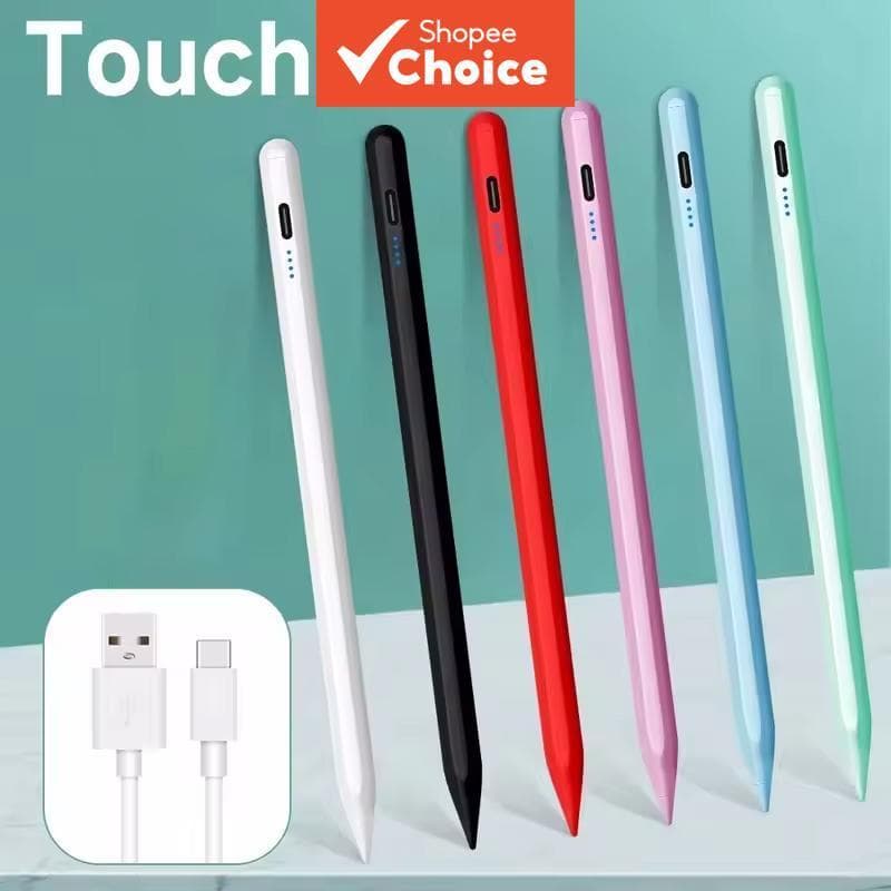 Caneta Stylus Universal Com Rejeição De Palma De 2 Pontas Para iPad Android Tablets Touch Screen Lápis Digital
