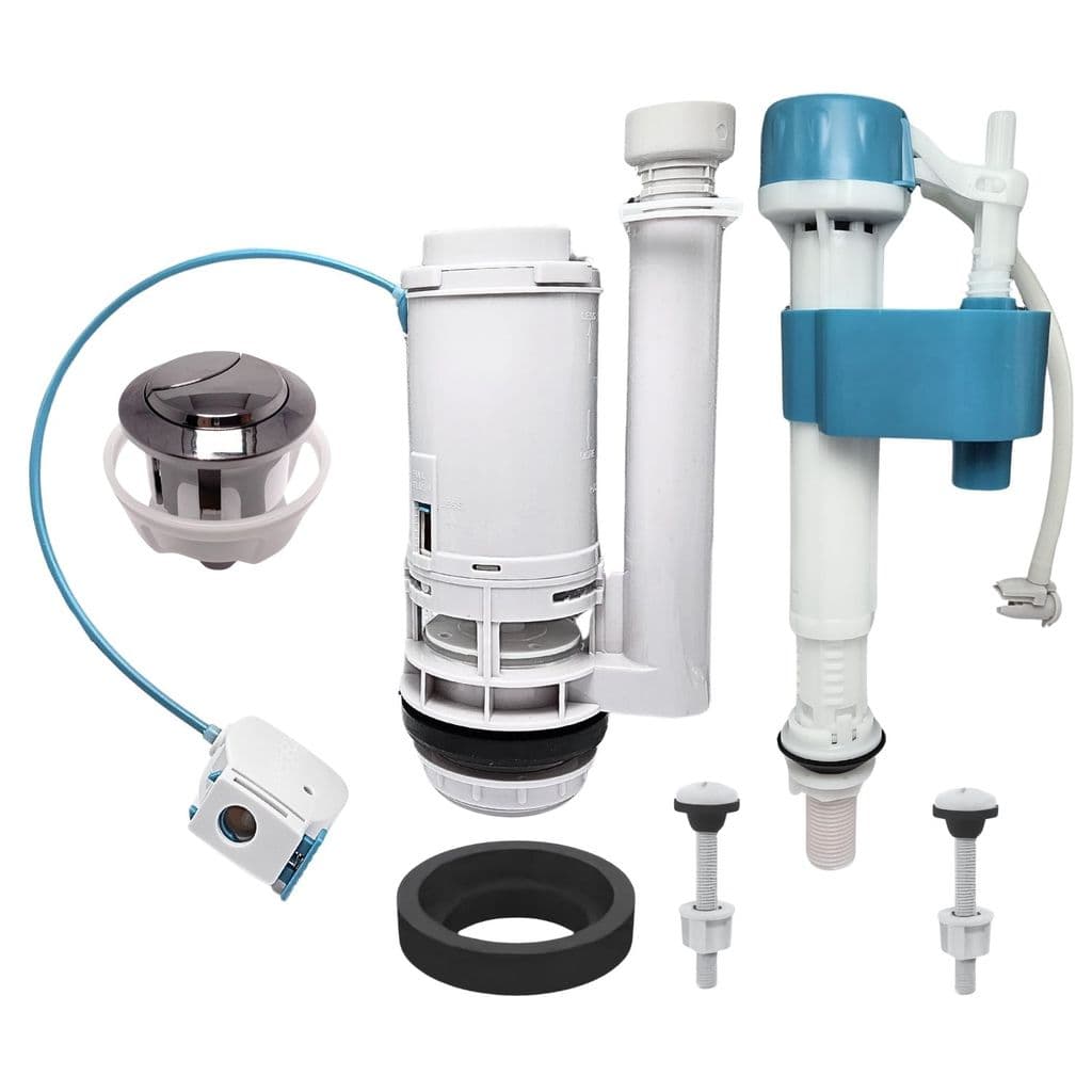 Kit Reparo Caixa Acoplada Deca Universal Hydra Duo 3 E 6 L SI60 Completo - SI6001