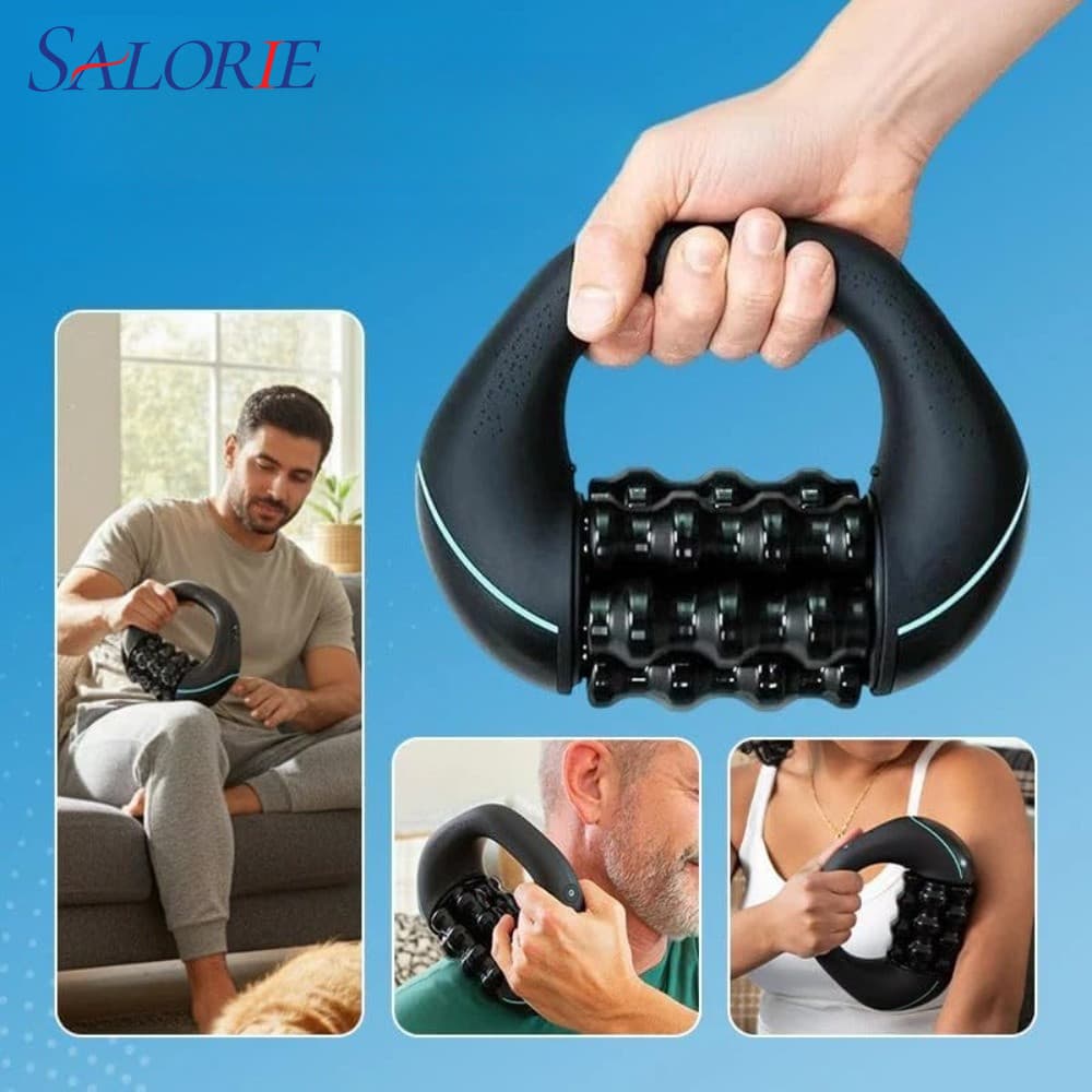 Salorie Rolling Massageador Percussivo Terapia Percussiva Tecido Profundo E Recuperação Muscular Massagem De Percussão R