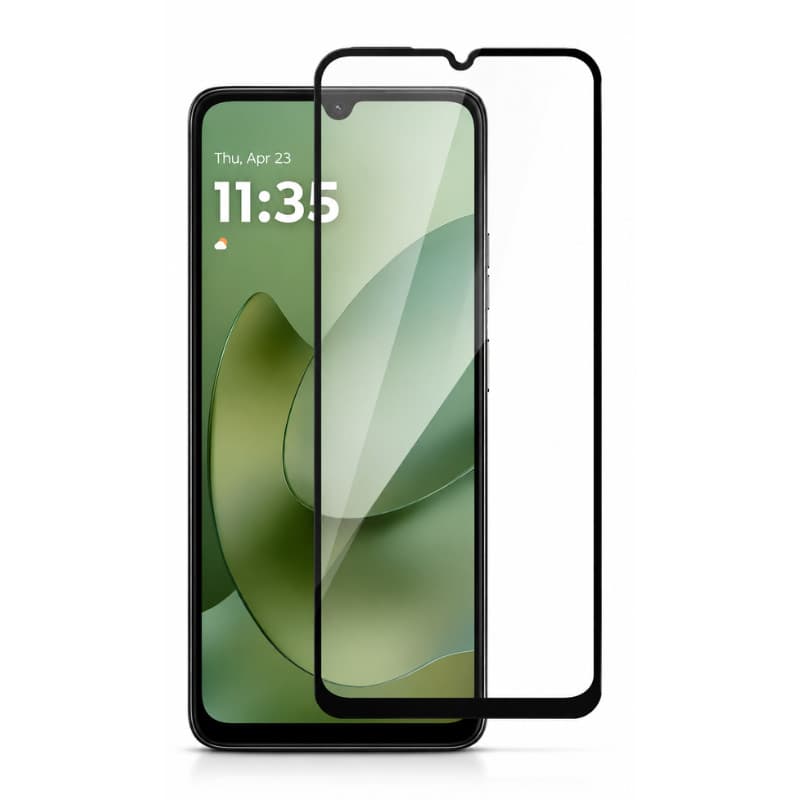 Película 3D Vidro Premium Compatível com Xiaomi Redmi 14C / Redmi A5 / Moto G06 – Proteção Total HD Anti Impacto
