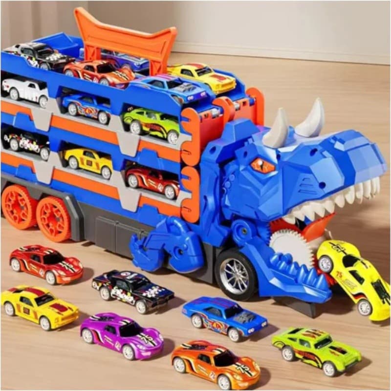Caminhão Dinossauro que Engole Carros – Brinquedo Educativo, Interativo e Presente Infantil maravilhaaa