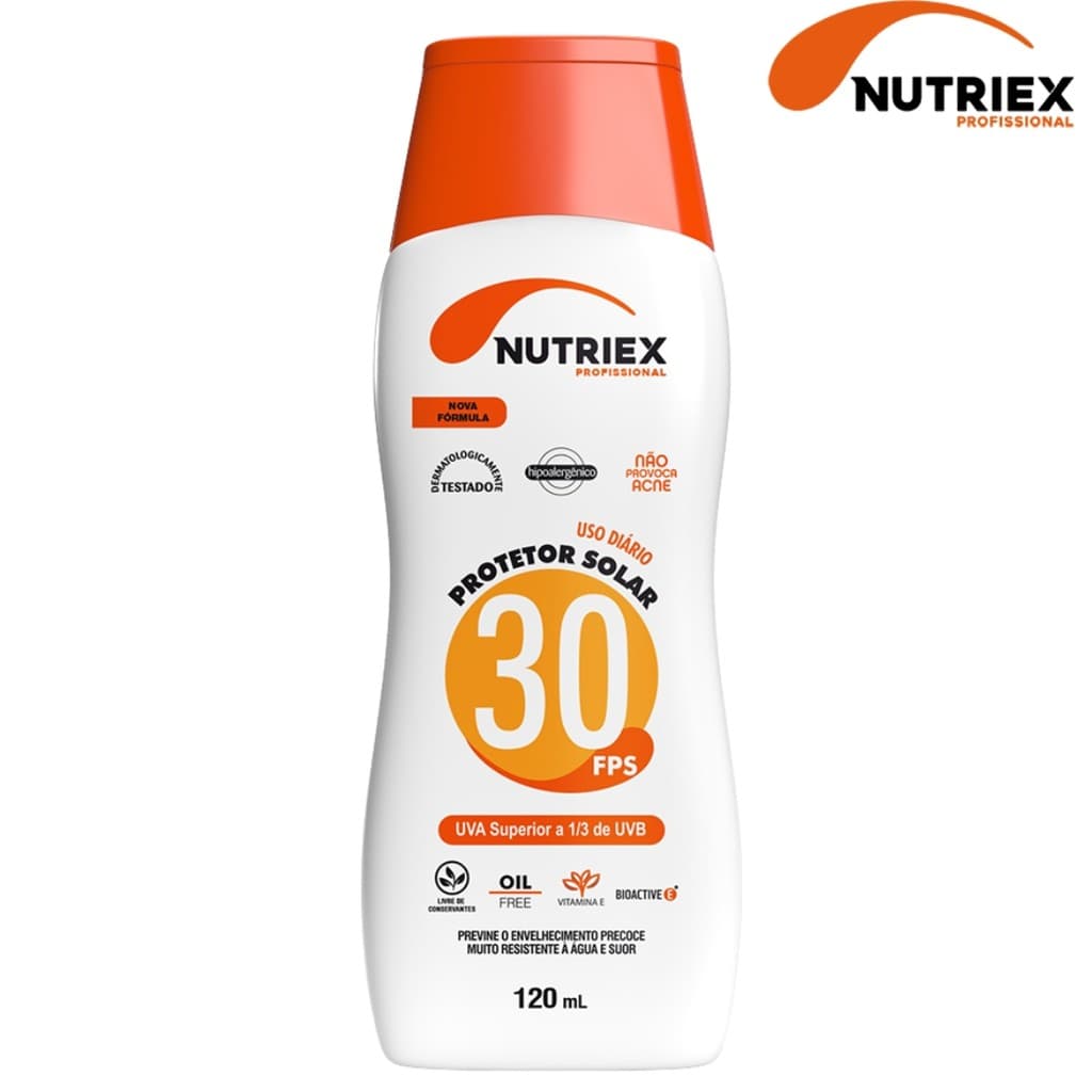 PROTETOR SOLAR FPS 30 CORPORAL NUTRIEX PROFISSIONAL - 120mL