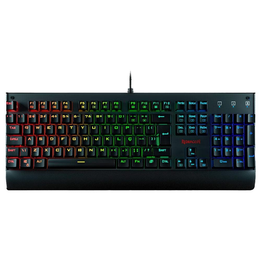 Teclado Redragon Mecanico Gamer Kala Rgb Switch Vermelho K557rgb (pt-red)