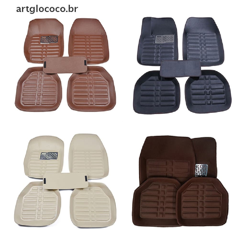 Artglococo 5 Peças De Tapetes Automotivos Estilo Carro Para Espanador Conjunto Completo Premium .