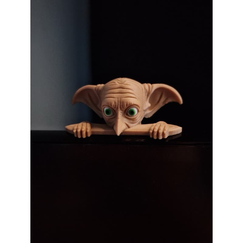 Dobby Harry Potter Colecionável Decorativo Geek | Enfeite para Monitor, Setup Gamer e Mesa PC