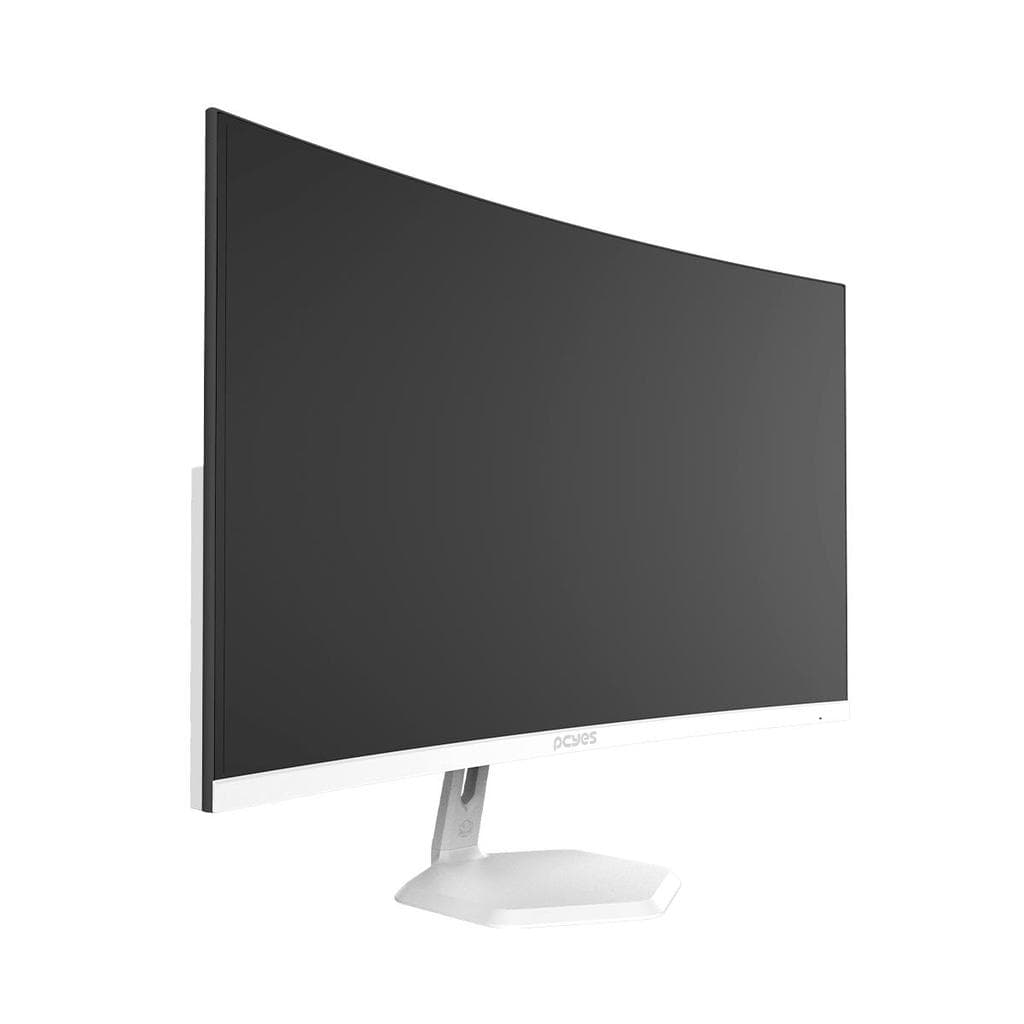 Monitor Gamer Pcyes Quartzo Q27c 27" Curvo Fhd Va 100hz 5ms Hdmi/Vga Freesync White Ghost Pmgq27c100wg