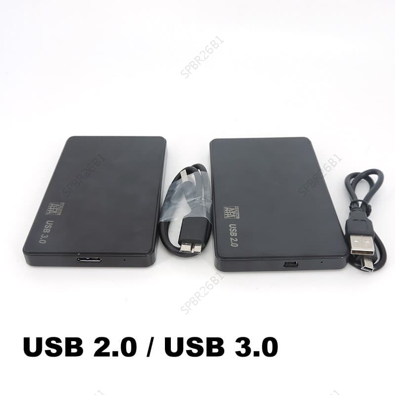 Caso HD Externo 2.5 HDD SSD Caixa De Disco Rígido Gabinete 6Gbps 10TB SATA Para USB2.0/3.0 Adaptador BR26B1