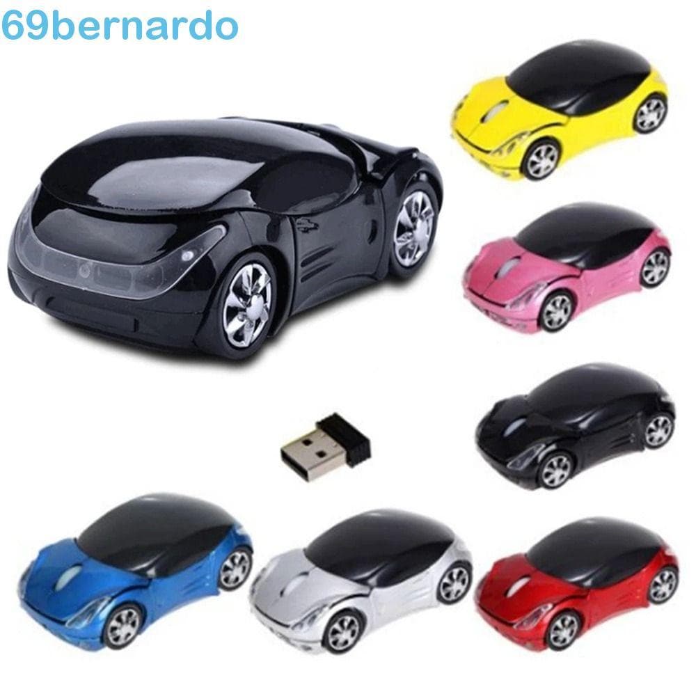 BERNARDO Mouse Sem Fio Moda Ergonômico Jogo Ratos Carro Esportivo 1600DPI USB Scroll Car Shape