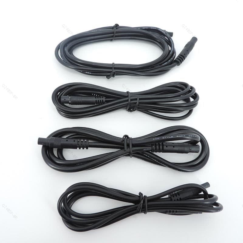 4pin 5pin 6pin Núcleo Macho Para Fêmea Cabo De Visão Traseira Do Carro Veículo DVR Câmera Extensão HD Monitor Fio Linha 