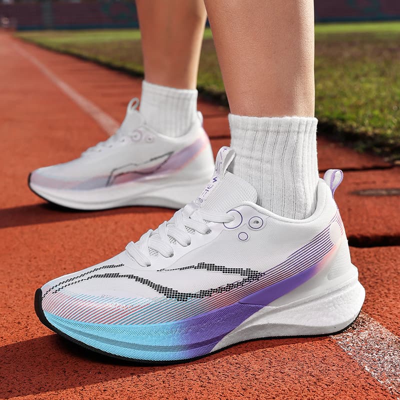 Beimeng Sapatos masculinos de placa de carbono Calçados esportivos leves e respiráveis Tênis de corrida esportivos para 