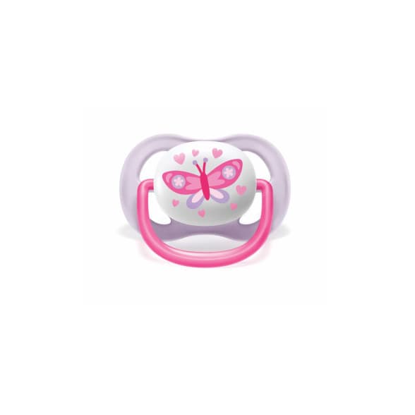 Chupeta Ultra Air Individual 0 a 6 Meses Borboleta Philips Avent (SCF081/02)