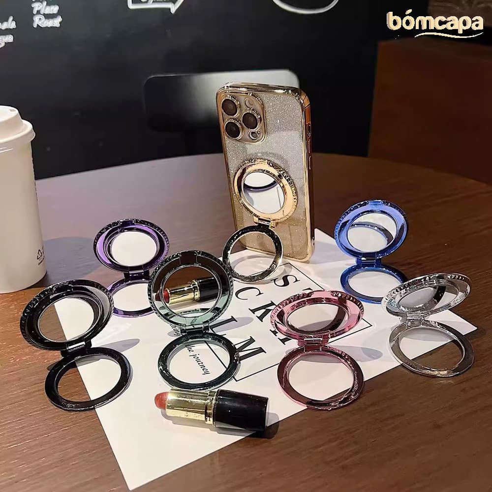 Suporte Glitter Para Capinha De Celular Adjustable Holder Comum A Todos Os Estilos De Telefones Celulares KZJ006