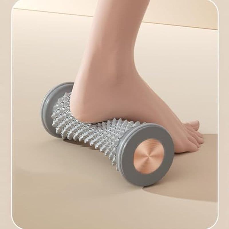 Rolo Massageador De Pés Portátil-Massagem Muscular De Tecido Profundo Para Alívio De Fascite Plantar , Calcanhar & amp ;