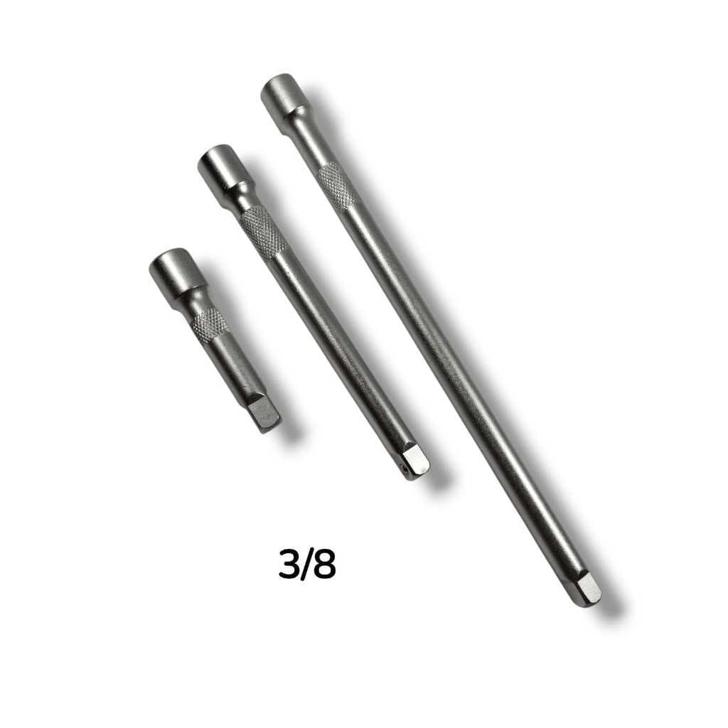 Jogo chave Extensor Para Soquete Chave Catraca 3/8Polegada