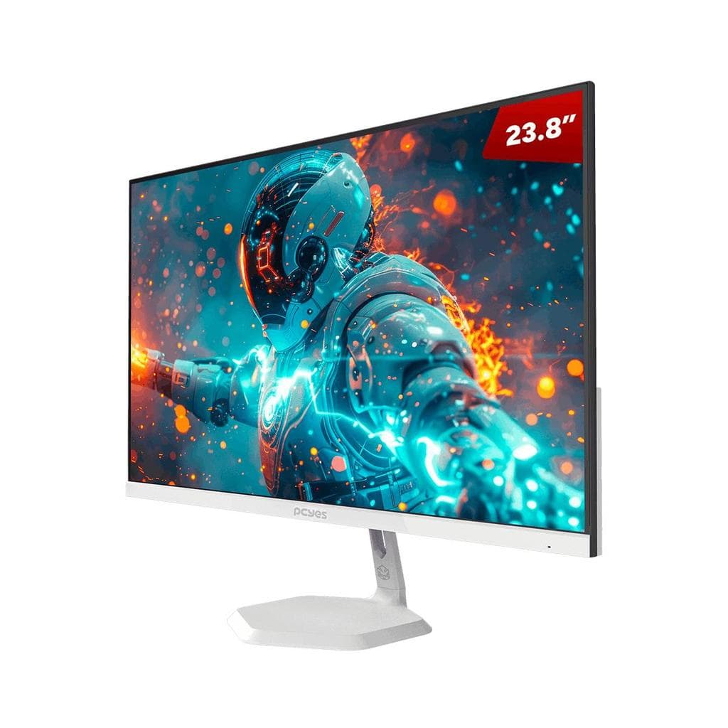 Monitor Gamer Pcyes O-Creed O23f 23.8" Flat Fhd Ips 180hz 1ms Hdmi/Dp Freesync White Ghost