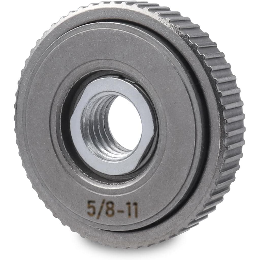 Porca de Esmerilhadeira Yakamoz 5/8"-11, Porca de Flange de Liberação Rápida para Esmerilhadeira Angular 5/8-11, Porca d