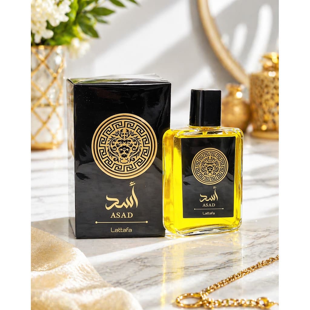 Perfumes Asad Masculinos Lattafa – Perfume Árabe Importado Longa Duração Amadeirado Luxo