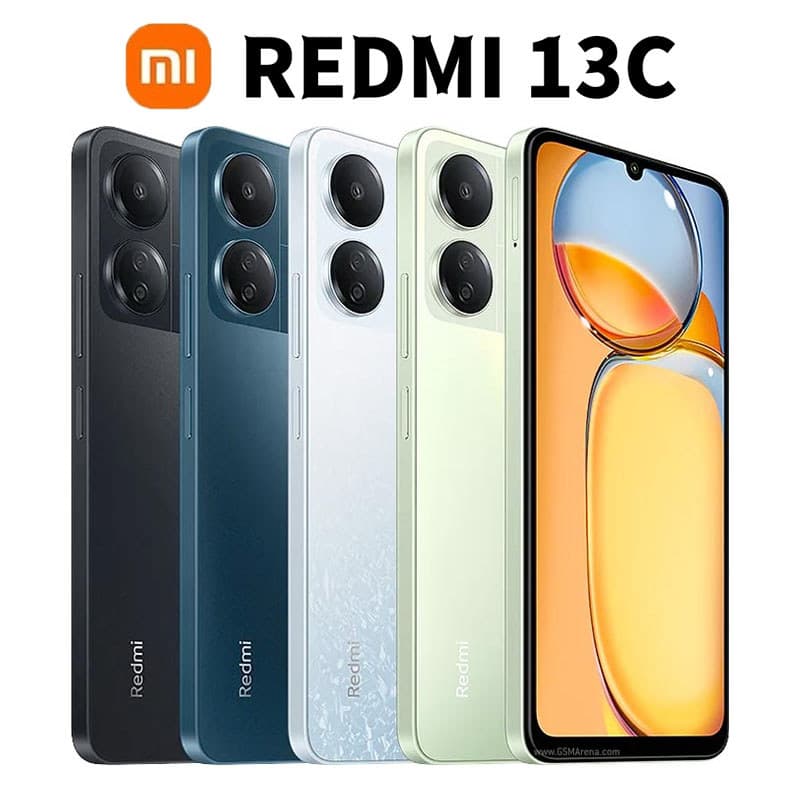 Xiaomi Redmi 13C 4G LE novo smartphone 8GB/256GB telefone original 6,74inch 5000mAh
