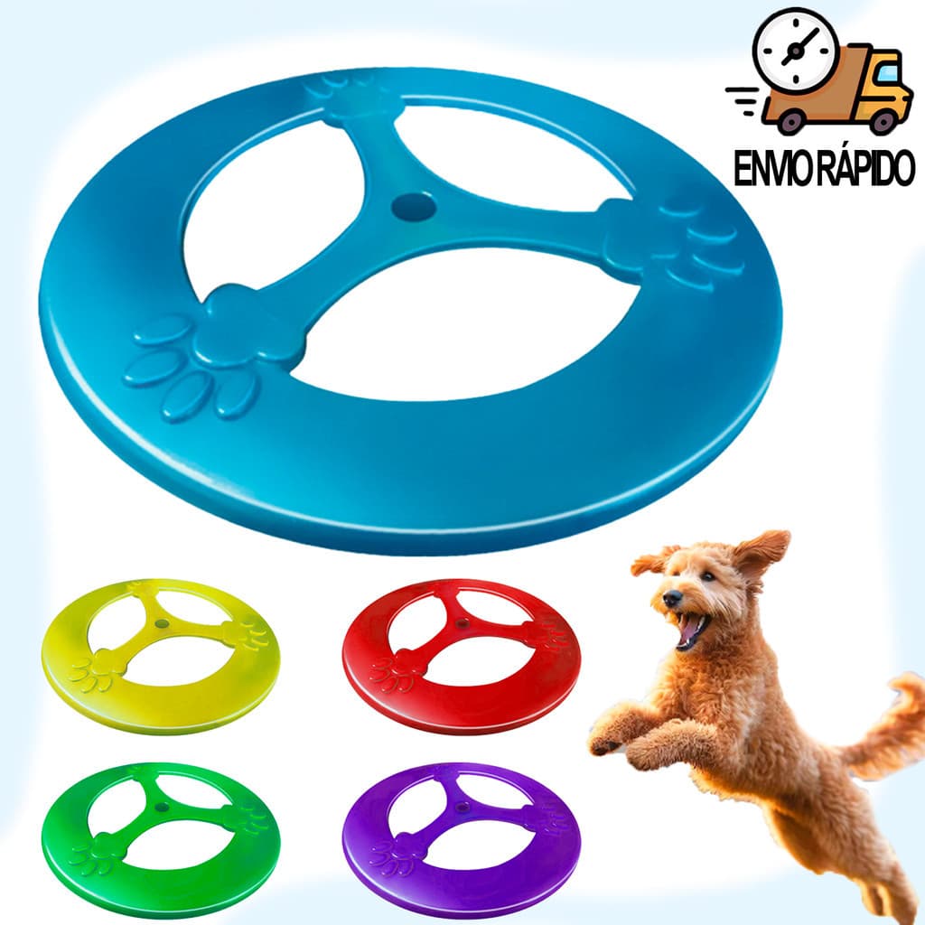 Frisbee Para Cachorro Brinquedo Pet Disco que Voa brinquedo Pet