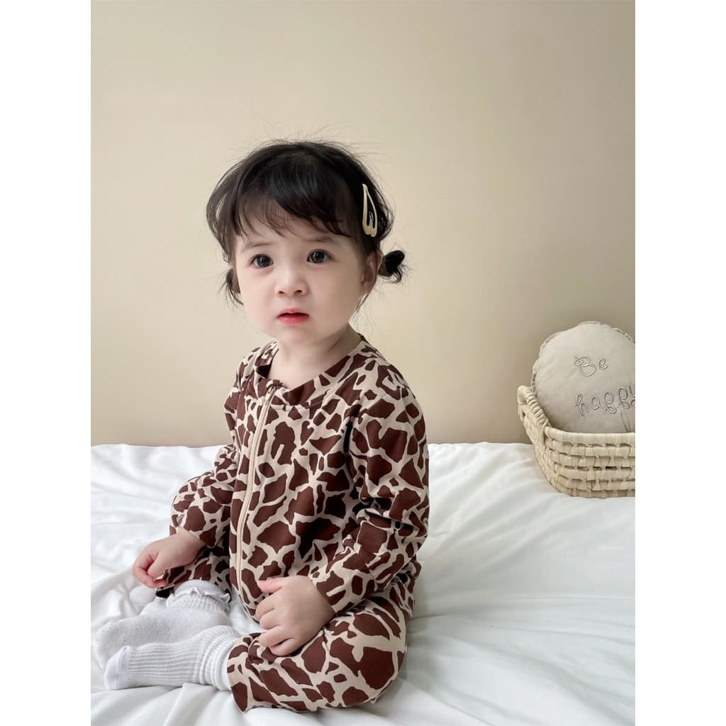 Ins macacão de bebê primavera outono bebê menina bonito Super bonito roupas de algodão puro bebê menino manga comprida m