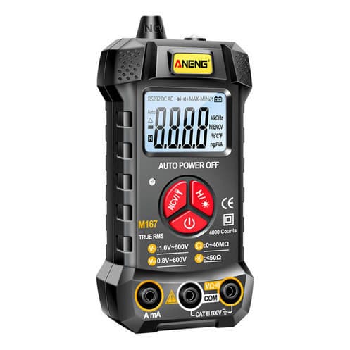Medidor Portátil Multifuncional Multimetro Testador Digital