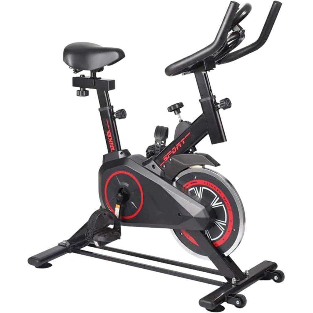 Bicicleta Ergométrica KNakasaki Bike Academia Spinning Silenciosa Banco Extra Grande