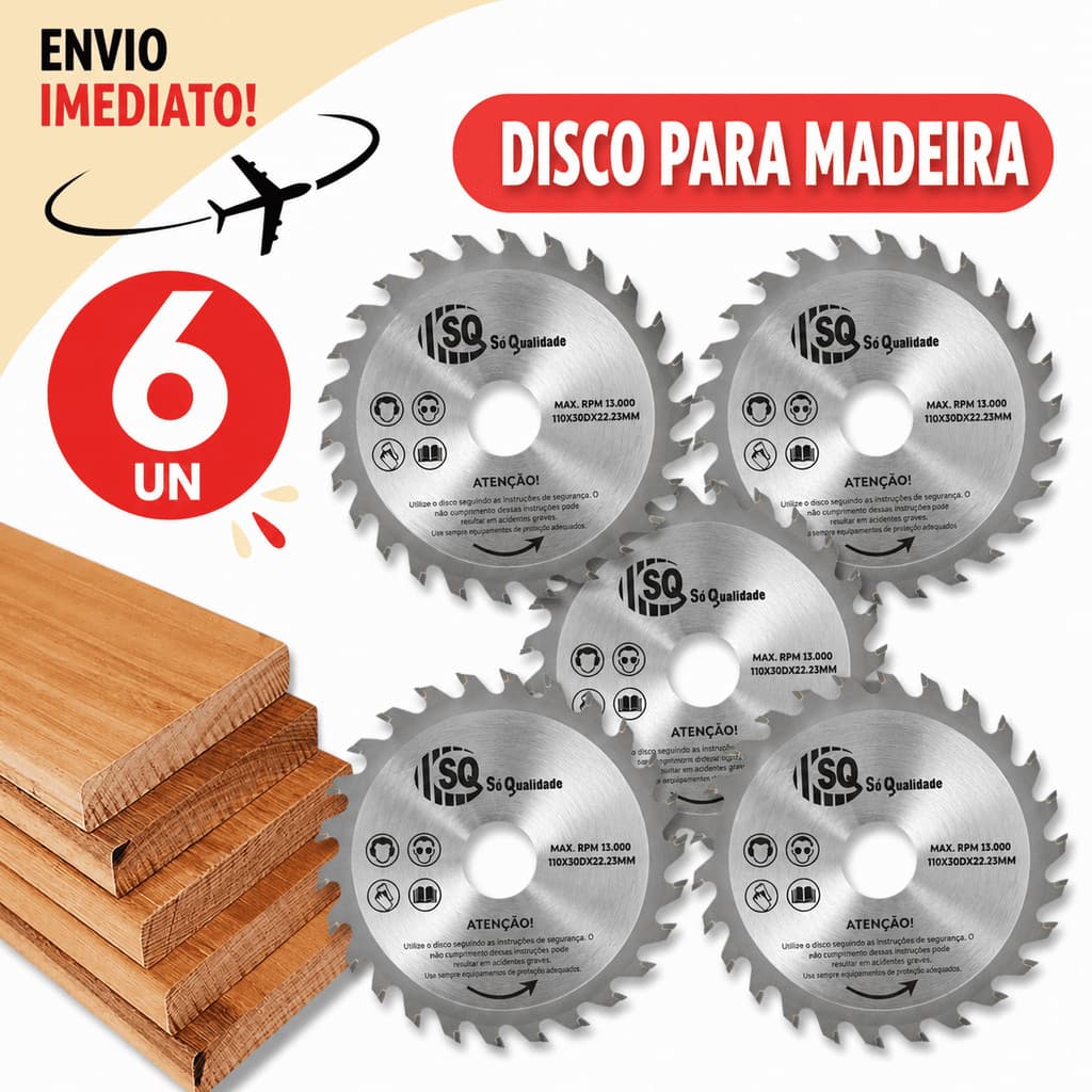 Disco de Corte Madeira 4" 24 Dentes para Esmerilhadeira Serra Circular Maquita * Envio Imediato *