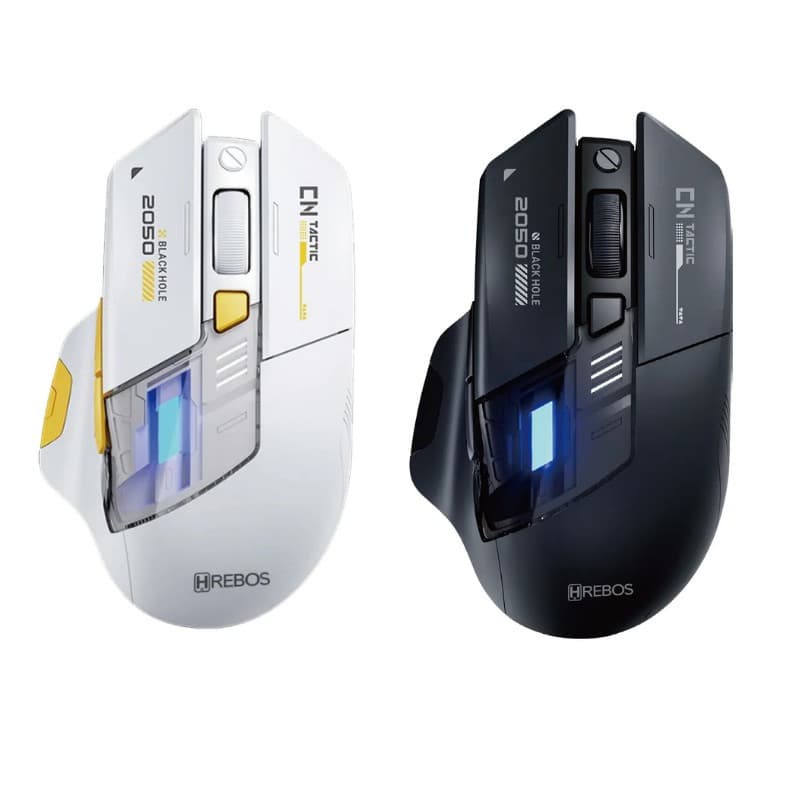 Mouse Gamer Sem Fio Hrebos GlideTrack IF-387 Recarregável 2400 DPI Turbo 🖱️🔥