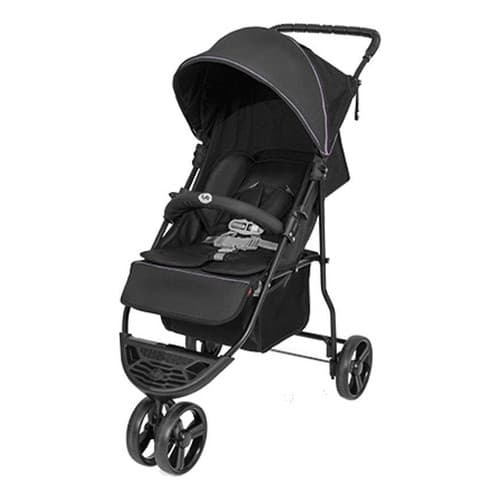 Carrinho De Passeio Bebê Horus II - Preto/cinza Tutty Baby