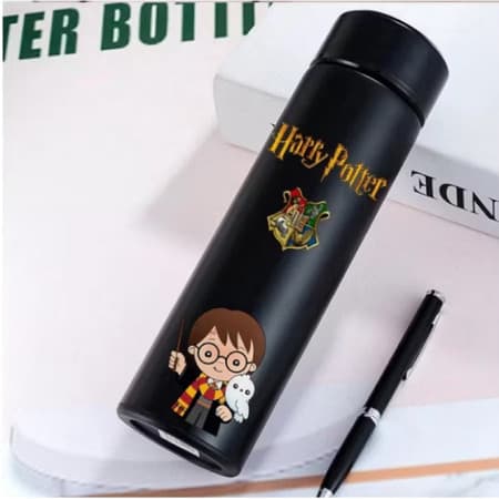Garrafa Termica Harry Potter Digital Com Têrmometro - 500ML