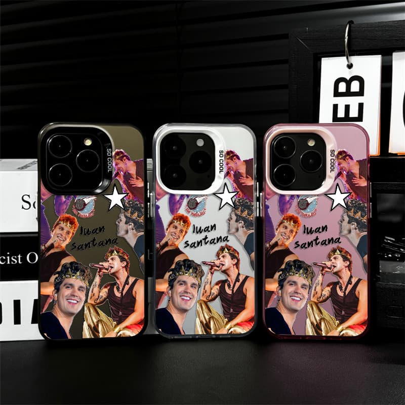 Capinha capa de celular luan santana para iphone 13 normal 14 11 12 13 16 17 15 pro max 16 14 pro 15 16 plus capa