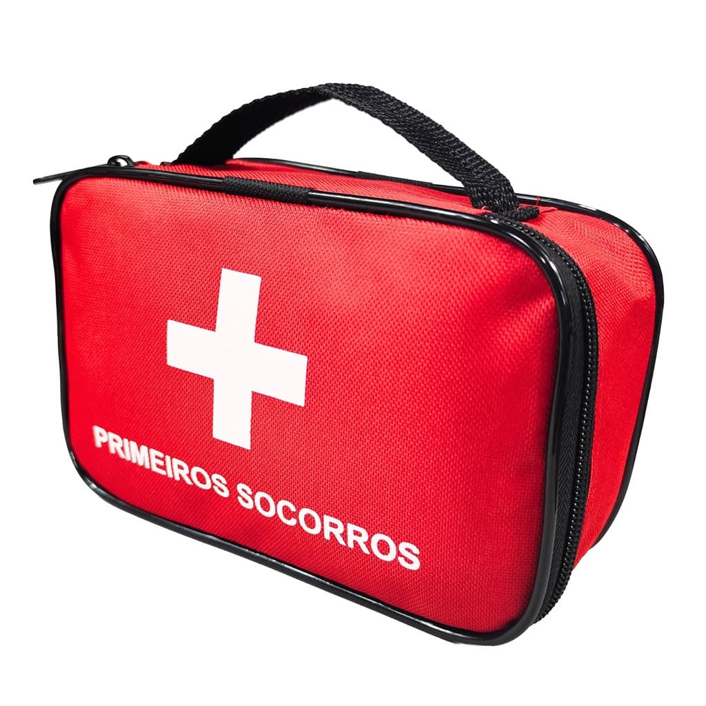 Kit Primeiros Socorros Bolsa Mochilas Camping Carro Completo