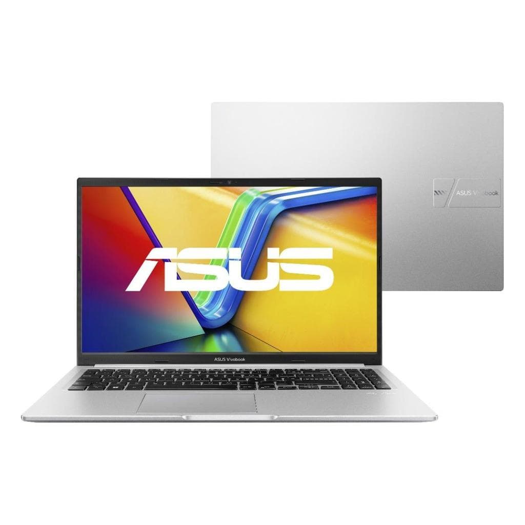 Notebook ASUS Vivobook 15 M1502YA AMD Ryzen 7 5825U 8GB RAM 512GB SSD Windows 11 Home 15,6" LCD LED FHD nível IPS BQ966W