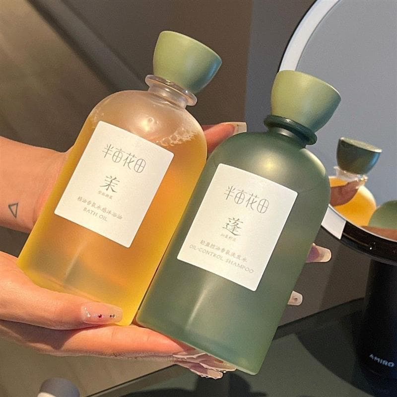 Shampoo água sentir nutritivo pele hidratante shampoo luz controle de óleo shampoo óleo essencial banho banho