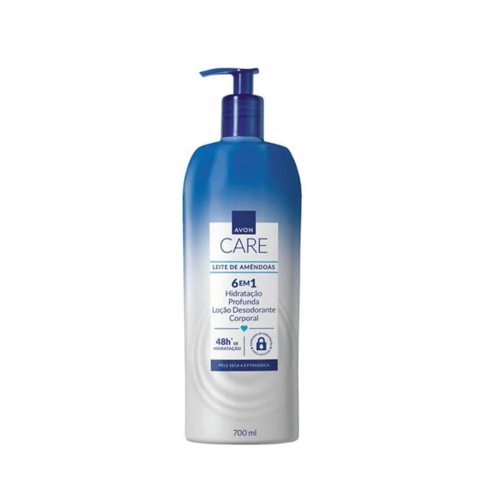 Loção Hidratante Desodorante Corporal Care 700ml Leite de Amêndoas - Avon