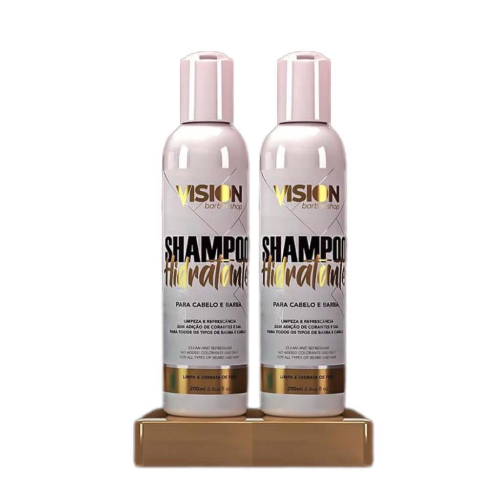 Shampoo Hidratante para Barba Cabelo e Bigode Shampoo para Barba Shampoo para Cabelo 200ml