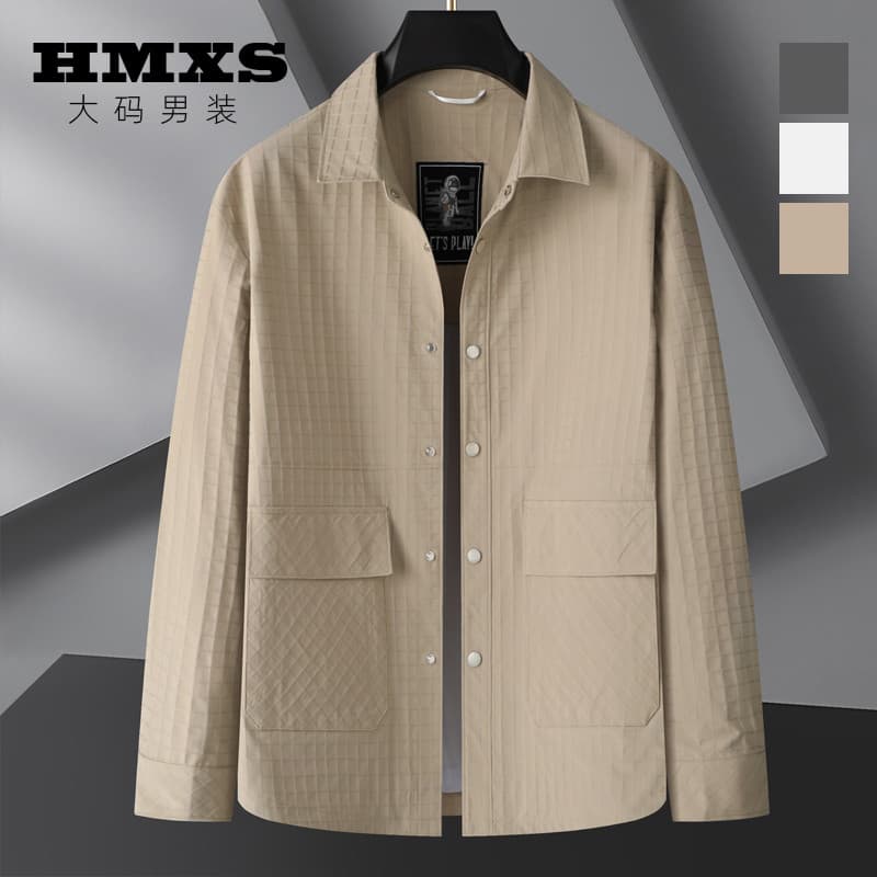 Plus size masculino primavera verão estilo fino juventude jaqueta jaqueta masculina 2023 novo estilo mais gordura plus s