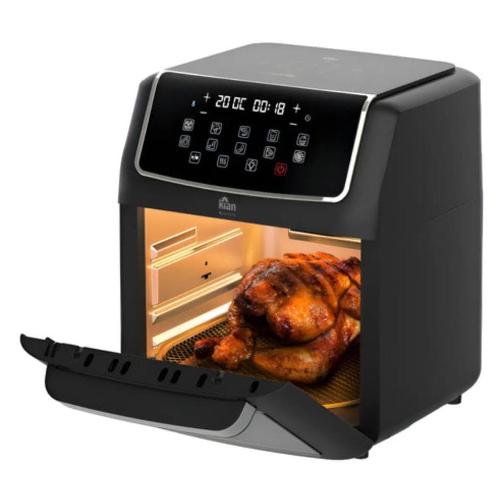 Air Fryer Oven Forno Afo-101d 12l Digital Preto 1900w 127v Kian