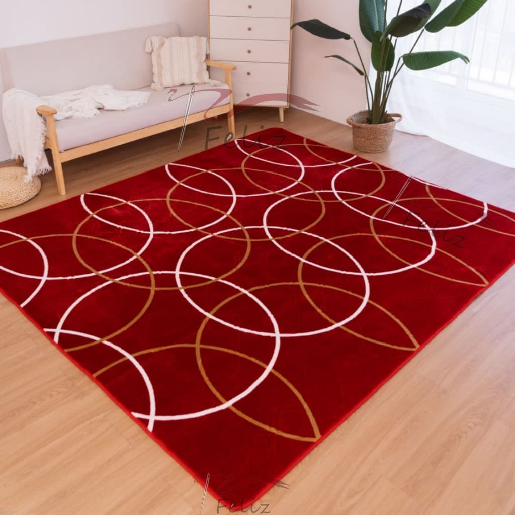 Tapete Grande Grosso Sala Quarto 200x240cm Geometrico Antiderrapante Para Quarto, Sala.top liang