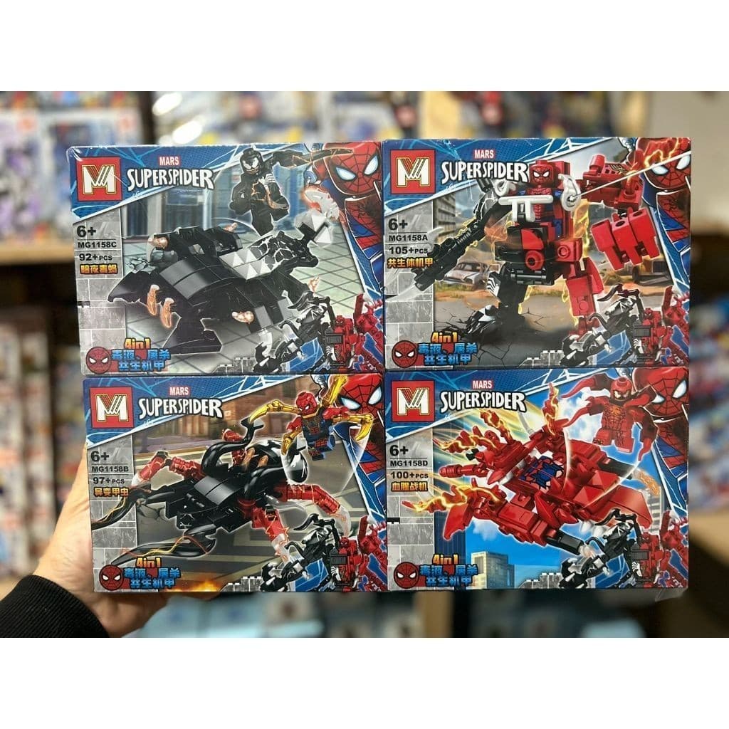 LEGO BLOCO DE MONTAR HOMEM ARANHA ARMADURA GIGANTE O MAIS PROCURADO DO MES- ENVIO IMEDIATO 1