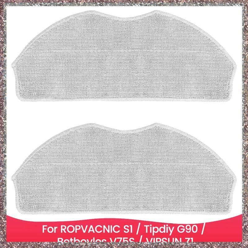 Para ROPVACNIC S1/Tipdiy G90/Betboyles V75S/VIPSUN Z1 Acessórios De Peças De Reposição Robô Aspirador De Pó Pano Esfregã