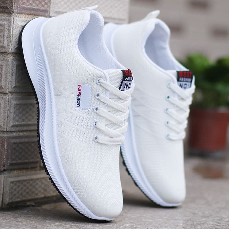 Sapatos masculinos antiderrapantes de sola macia calçados esportivos respiráveis confortáveis resistentes ao desgaste sa