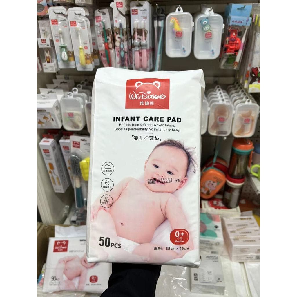 Widdy urso fralda descartável toalha à prova de vazamento respirável fralda do bebê recém-nascido à prova dwaterproof ág