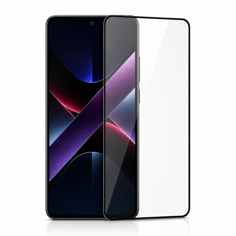 Película 3d vidro compatível Para com Smartphone Xiaomi Poco X7 Pro