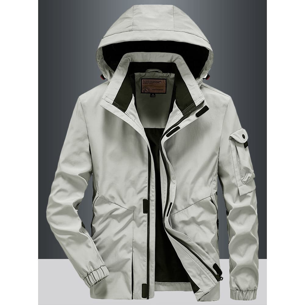 Novo estilo primavera jaqueta masculina primavera outono macacão jaqueta masculina ao ar livre superior Casual jaqueta à