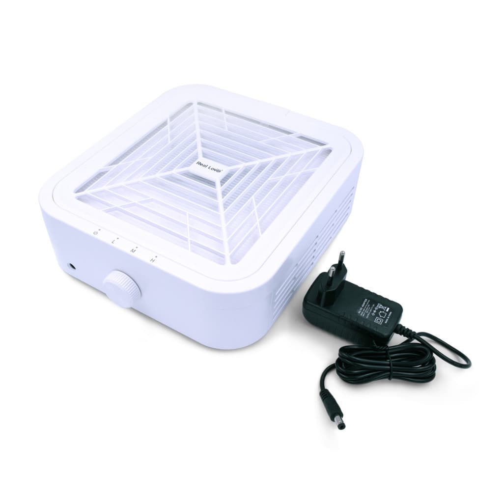 Sugador Aspirador Coletor De Pó De Unhas Bivolt 120w - Real Love