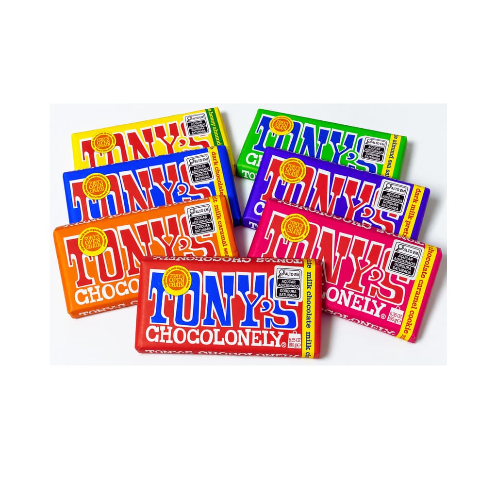 Chocolate Tony's Chocolonely 180g Sabores Importado