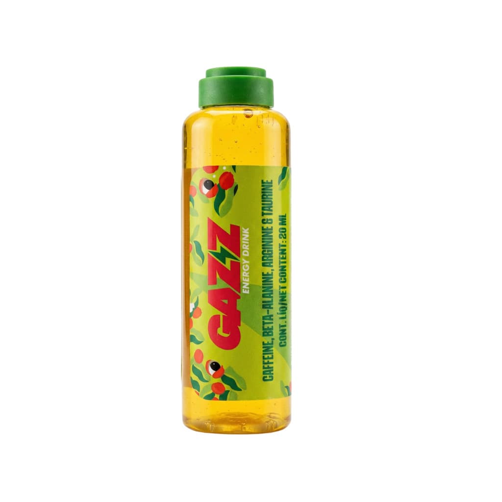 Gazz Pré Treino para Corrida - Substitut0 Gel Carboidrato - Sabor Guaraná 20 ml - Baixar Pace Suplemento Meia Maratona