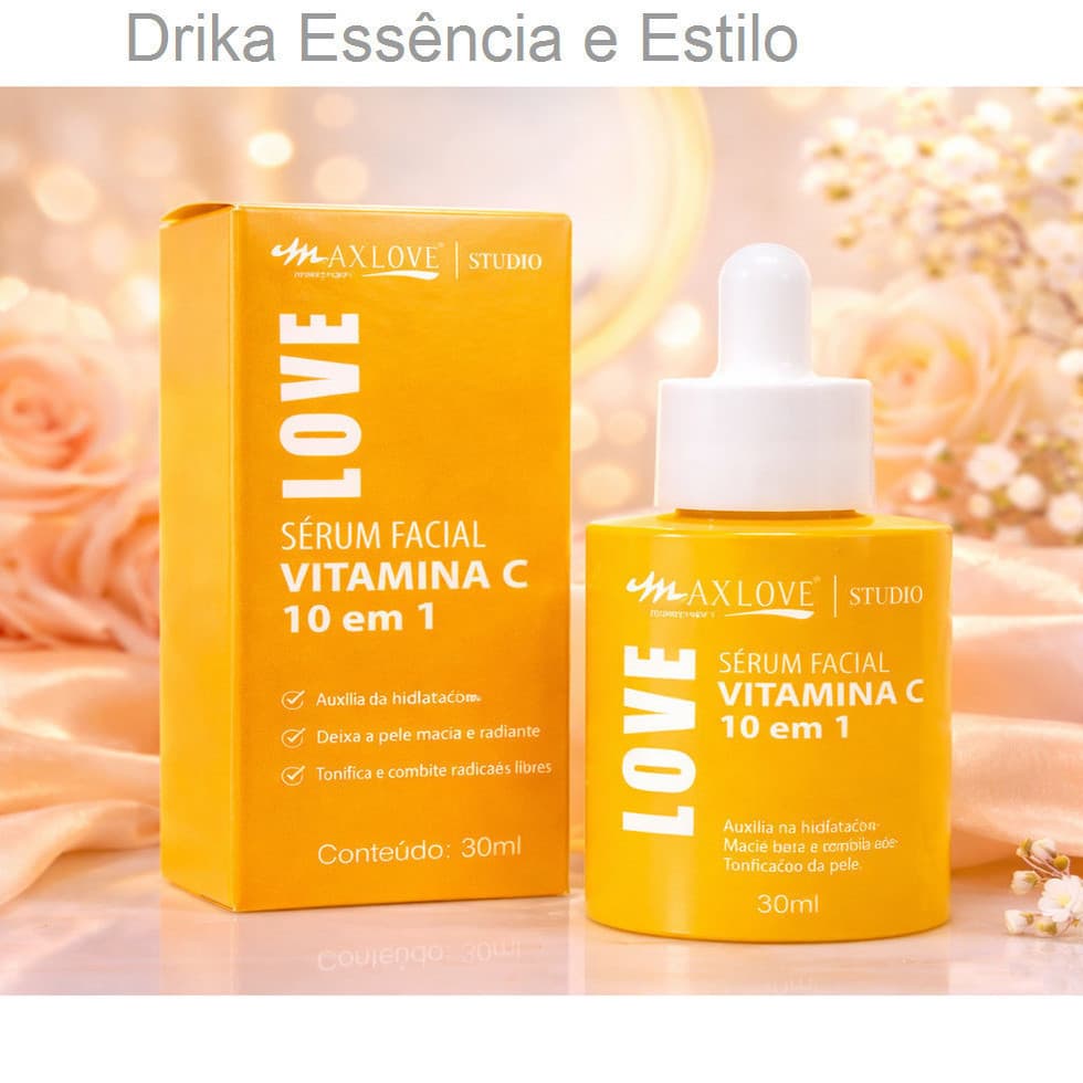 Sérum Vitamina C 10 em 1 Max LoveK9P54BXQ