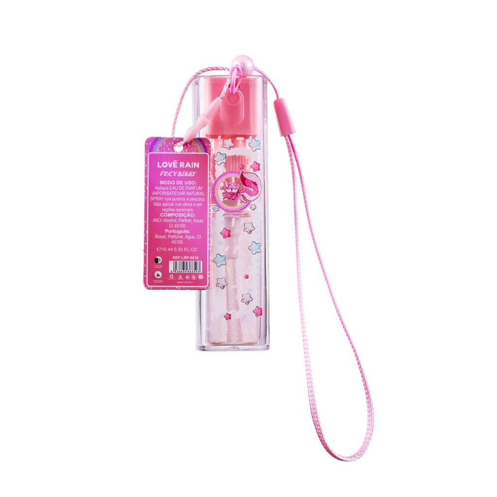 Perfume Feminino Importado Floral Frutado Fresco Longa Duração Fragrância Delicada 30ml Lové Rain